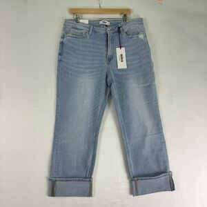 unknown brand High Rise Straight Jeans